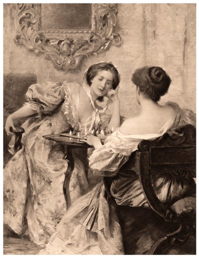 チェスプレイヤー、1903 作： Samuel Melton Fisher