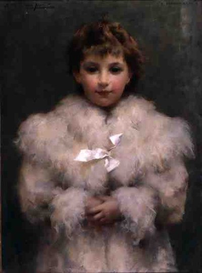 毛皮のコート 作： Samuel Melton Fisher