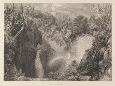 半分が水で満たされたときのウェザーコート洞窟 作： Samuel Middiman