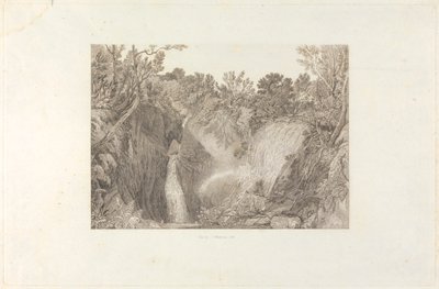 半分が水で満たされたときのウェザーコート洞窟 作： Samuel Middiman