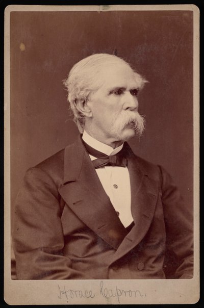 ホレス・カプロンの肖像、1804～1885年、1885年以前。 作： Samuel Montague Fassett