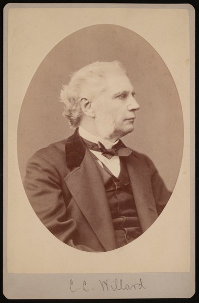 ジョセフ・クラップ・ウィラードの肖像 1820-1897, 1878. 作： Samuel Montague Fassett