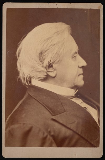 ジョセフ ヘンリー 1797 ～ 1878 年の肖像、1875 年 12 月。 作： Samuel Montague Fassett