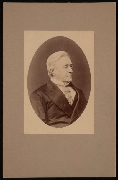 ジョセフ ヘンリー 1797 ～ 1878 年の肖像、1875 年 12 月。 作： Samuel Montague Fassett