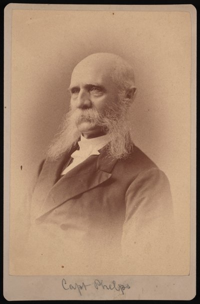 セス・レドヤード・フェルプスの肖像 1824-1885, 1878. 作： Samuel Montague Fassett