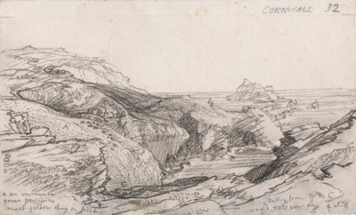 Sivu Cornish Sketchbookista: Cornwall 32 作： Samuel Palmer