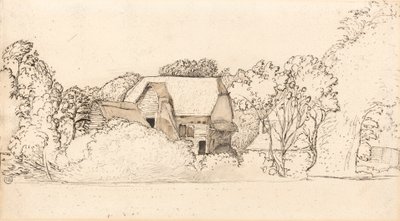 ショアハムの古代の納屋 作： Samuel Palmer