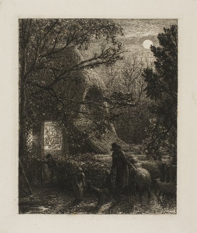 クリスマス 作： Samuel Palmer