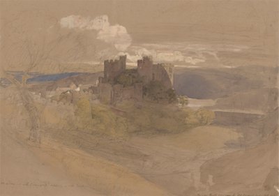 コンウェイ城 作： Samuel Palmer