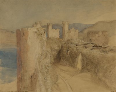 コンウェイ城 作： Samuel Palmer