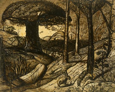 早朝、1825 作： Samuel Palmer