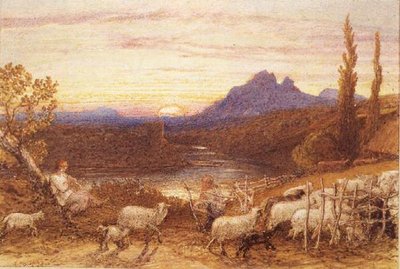 折りたたみに行く 作： Samuel Palmer