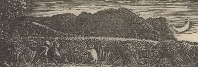 Harvest under a Crescent Moon   1444493   ja       japanese Successfully Translated  Original: Illustration by Dinet from Mirages Scenes of Arab life. 1906. Mirages, Scénes De La Vie Arab was illustrated by Etienne Dinet with commentary by Silman Ben Ibrah 作： Samuel Palmer