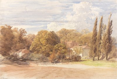 ケンジントン ガーデンズ 作： Samuel Palmer