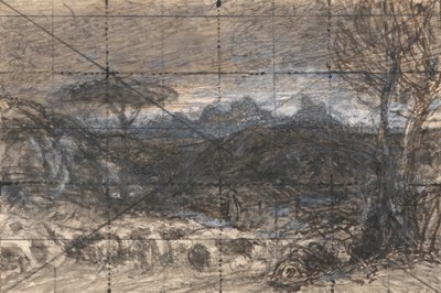 ひだを開く: 早朝 作： Samuel Palmer