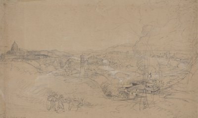 サン・スピリトからのローマ 作： Samuel Palmer