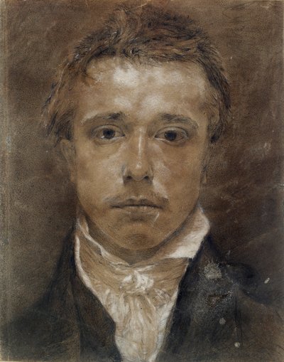 自画像、1824年頃 作： Samuel Palmer