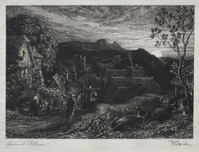 ベルマン 作： Samuel Palmer