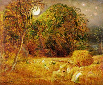 収穫月 作： Samuel Palmer