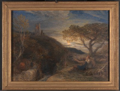 孤独な塔 作： Samuel Palmer