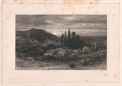 ライジングムーン 作： Samuel Palmer
