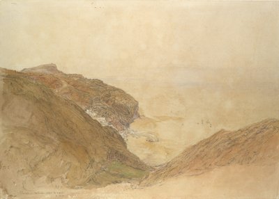カリフォルニア州デボン州クロベリーの眺め。 1848-49。 作： Samuel Palmer