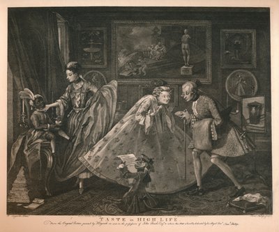 「ハイライフの味」、1798 作： Samuel Phillips