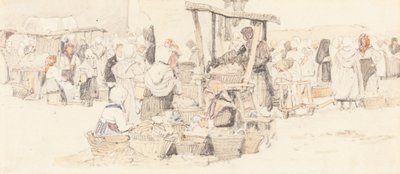 屋外市場 作： Samuel Prout