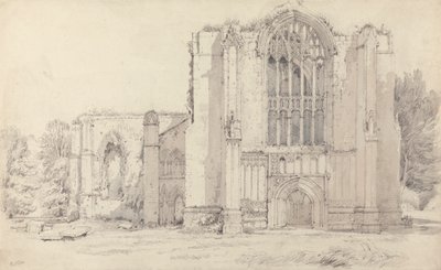 ボルトン修道院 作： Samuel Prout