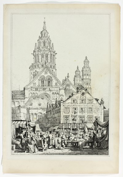 マイエンスの大聖堂 作： Samuel Prout