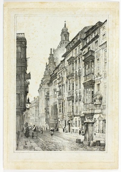 ドレスデン、フランドルとドイツでのスケッチのファクシミリより 作： Samuel Prout