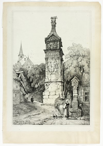 イゲルのローマ柱 作： Samuel Prout