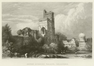 ベジャポレの7階建ての宮殿 作： Samuel Prout