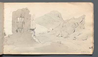 スケッチブック：破滅、1814。 作： Samuel Prout