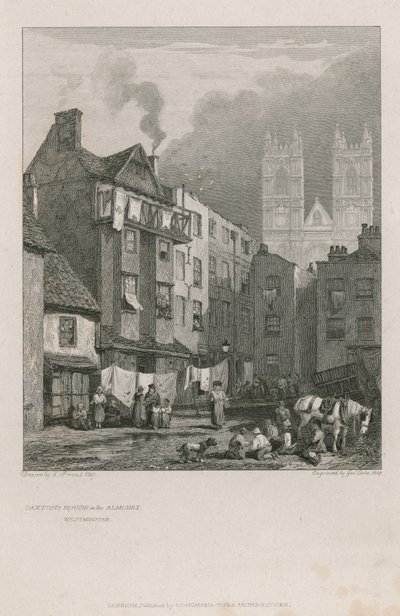 ウィリアムカクストンの家 作： Samuel Prout