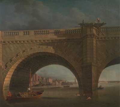 Arcos da ponte de Westminster 作： Samuel Scott