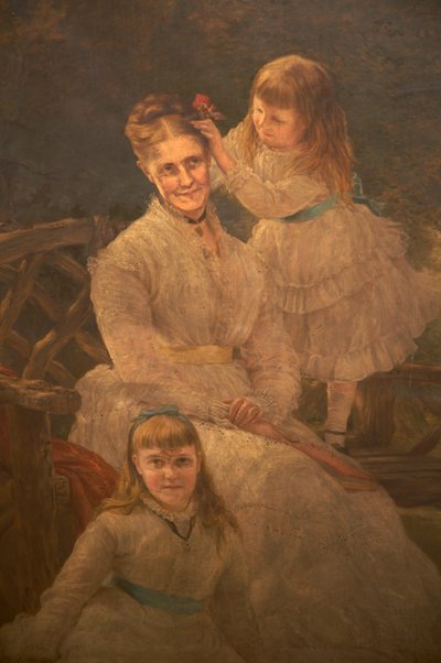家族グループ、1875-95年頃 作： Samuel Sidley