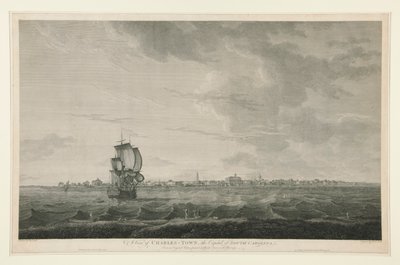 サウスカロライナ州の州都、チャールズタウンの眺め 作： Samuel Smith