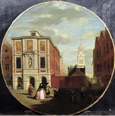 キリスト病院、1748 作： Samuel Wale