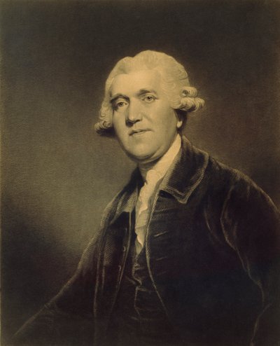 ジョサイア・ウェッジウッド（キャンバスに油彩） 作： Samuel William I Reynolds