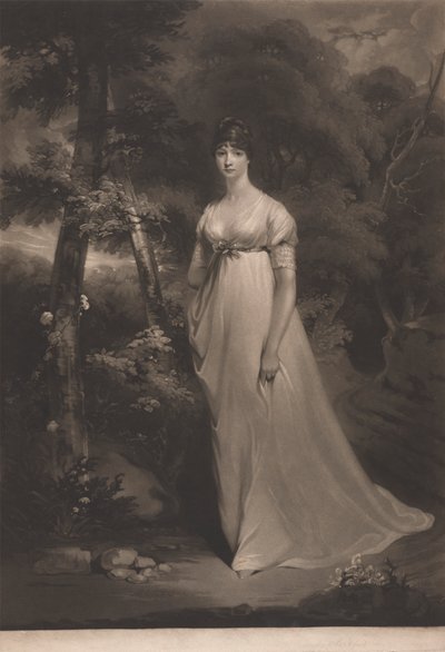 ベッドフォード公爵夫人ハー・グレース 作： Samuel William Reynolds