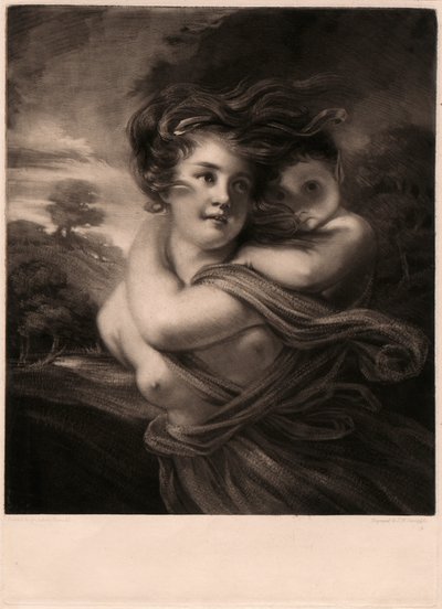 Neiti Emma Hart (jälkeenpäin Lady Hamilton) Bacchantena 作： Samuel William Reynolds