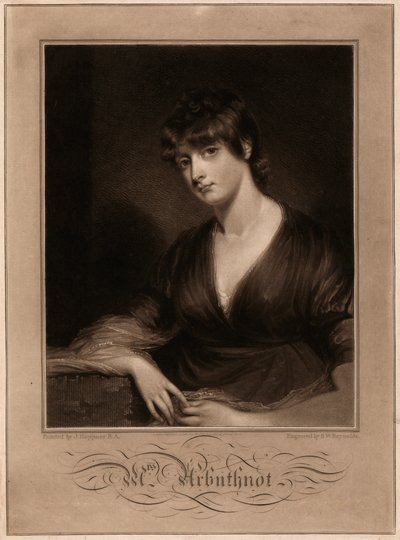 アーバスノット夫人 作： Samuel William Reynolds