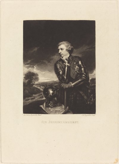 サー・ジェフリー・アマースト 作： Samuel William Reynolds I after Sir Joshua Reynolds