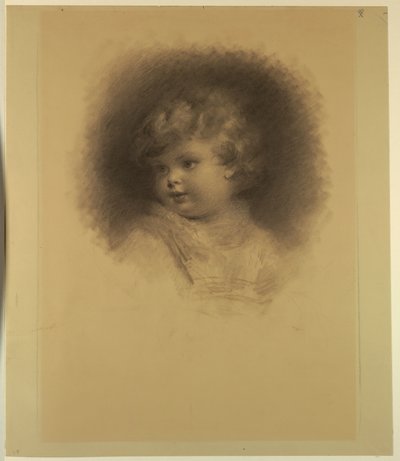 子供の肖像 作： Samuel Worcester Rowse