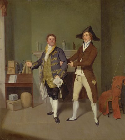 トーマスモートンズのジョンクイックとジョンフォーセット結婚する方法、1796年 作： Samuel de Wilde