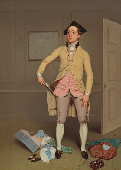 Samuel Thomas Russell em "The Mayor of Garratt" de Samuel Foote 作： Samuel de Wilde