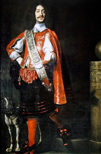 フェルディナンド・フォン・ヴェルデンベルグ伯爵の肖像 作： Samuel van Hoogstraten