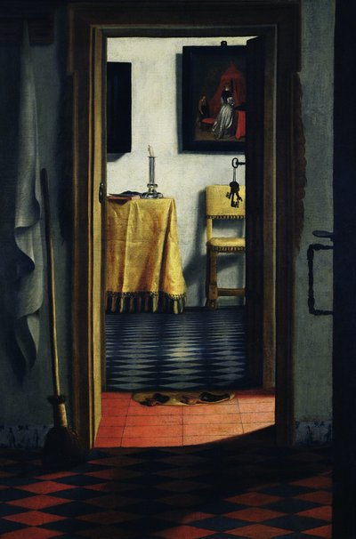 17世紀後半のスリッパ 作： Samuel van Hoogstraten