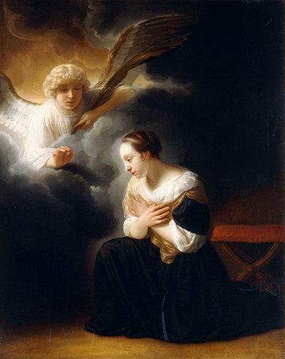 聖母と無原罪懐胎、1665-75年 作： Samuel van Hoogstraten